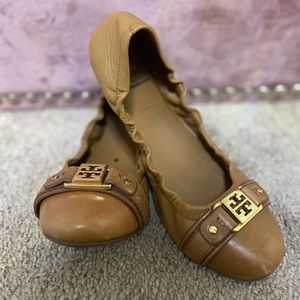 Tory Burch Leather Ballet Flats 8